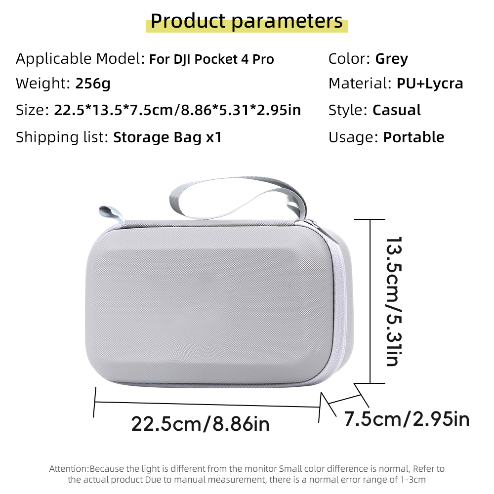 Étui de transport en PU pour D - Drone Camera Case avis et prix