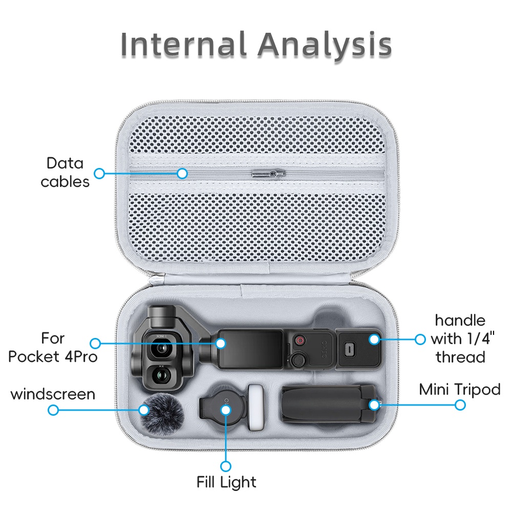 Étui de transport en PU pour D - Drone Camera Case avis et prix